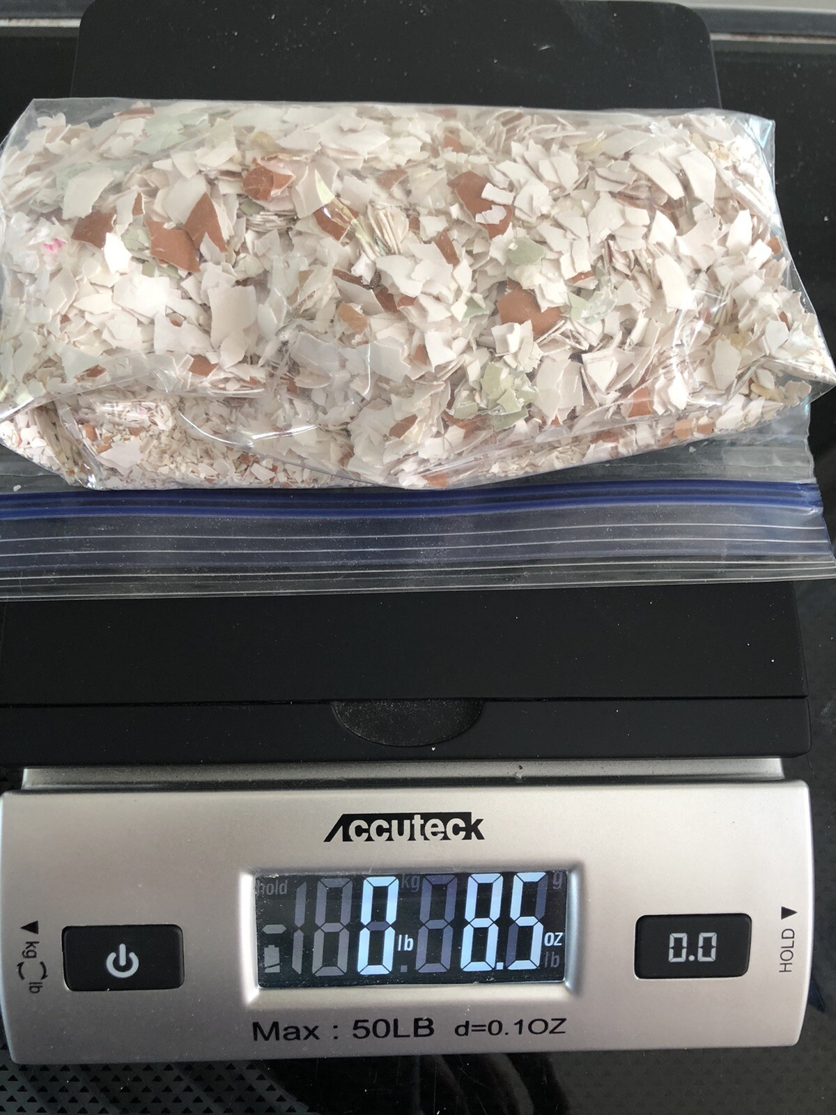 Egg Shells (Hand Crushed) 1/2 Pound