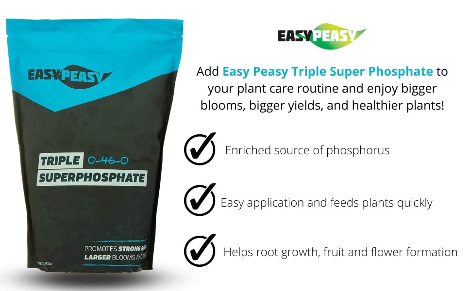 Triple Super Phosphate Fertilizer 0460 Granular Plant Food Phosphorus Nutrient
