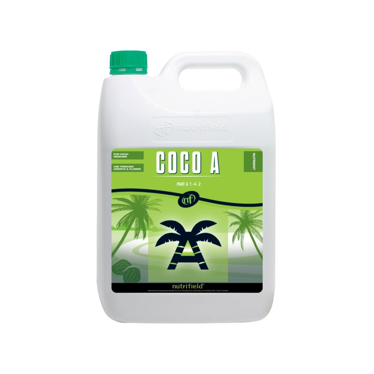 Nutrifield Liquid Fertilizer 5 Liter A 1-4-2 & B 3-0-0.5 Plant Food 2 Part Ba…
