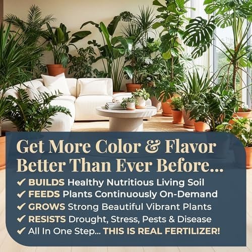 Organic Plant Magic – All-Purpose Organic Fertilizer & Plant Food Concentrate…