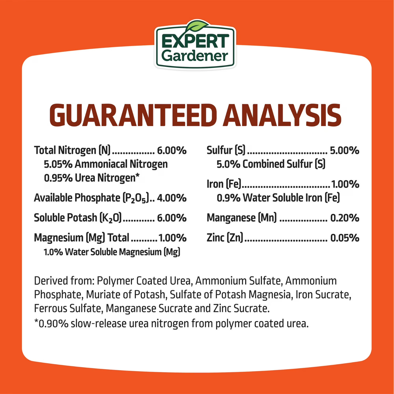 Citrus Fertilizer 6-4-6 Lemon Lime Orange Tree Plant Food 4/8Lb Expert Gardener