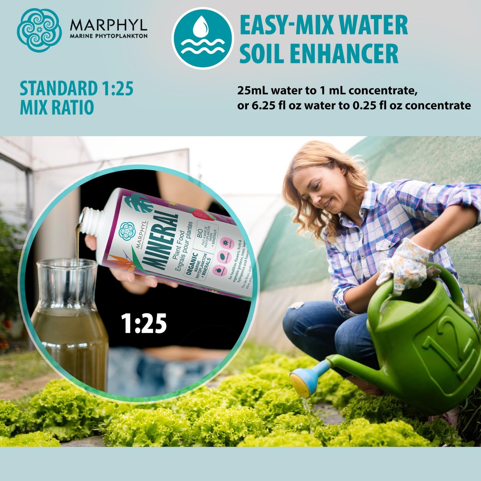 Organic Liquid Fertilizer – Essential Trace Minerals for Healthy Plants, Flowers
