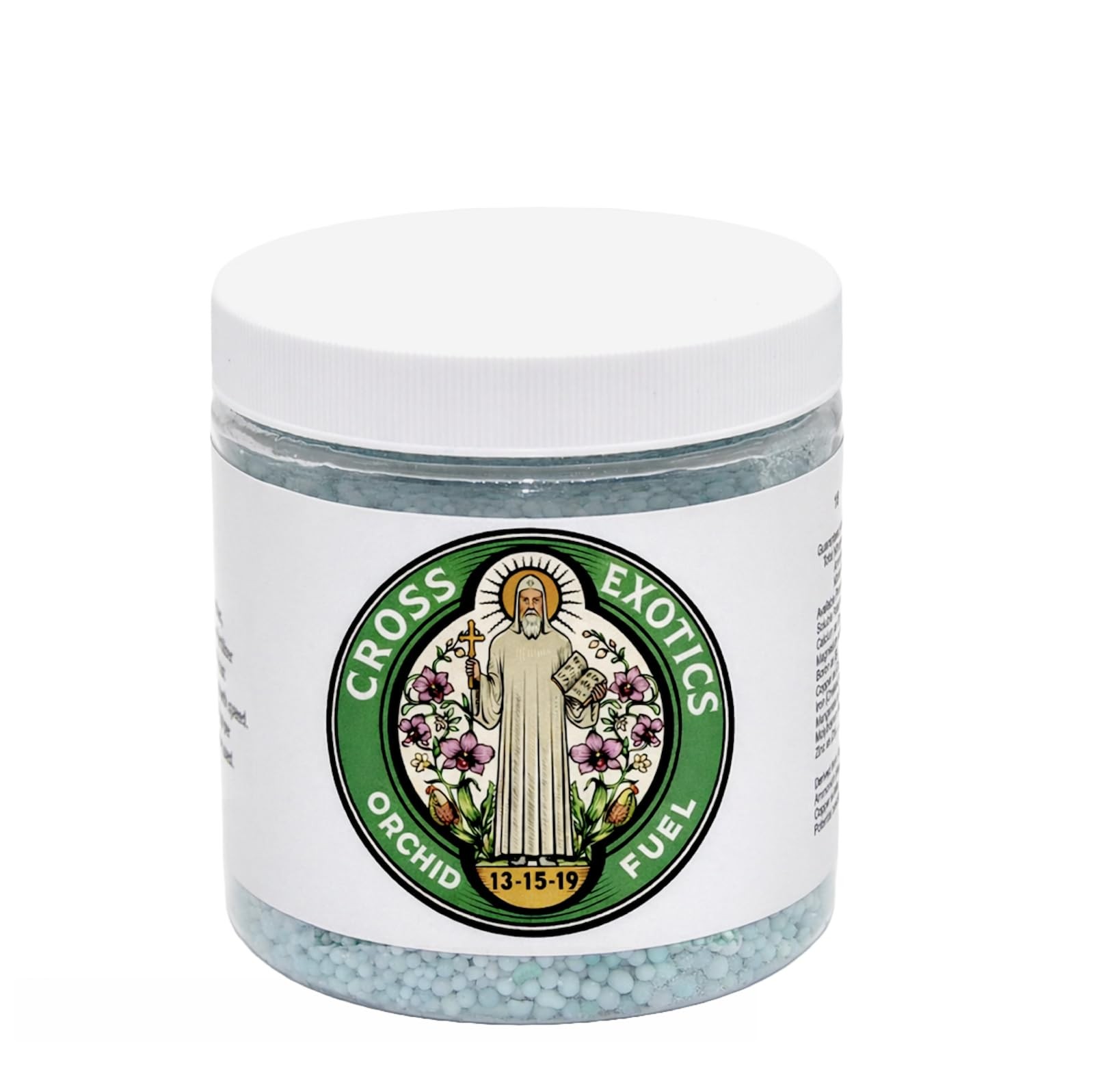 Cross Exotics Orchid Fuel 8 oz Liquid Fertilizer 13-15-19 for RO/Rain/Tap Water