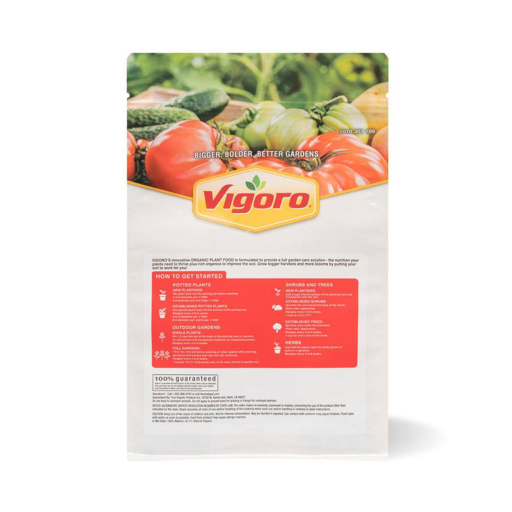 6 Lb. Organic Tomato and Vegetable Plant Food 4-6-5 (6-Pack)