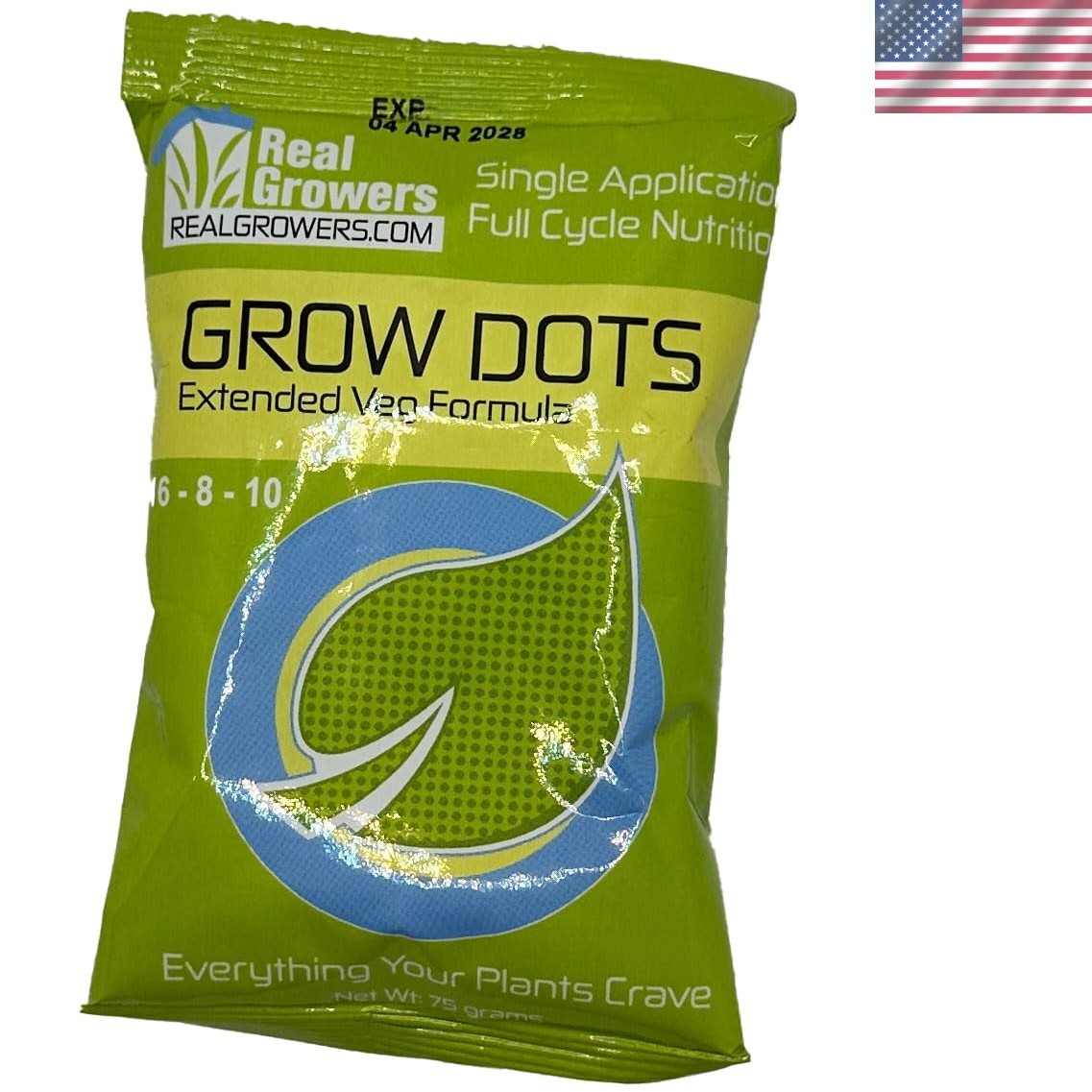 75g Extended Veg Feeding Plant Food with Calcium & Magnesium for Strong Roots