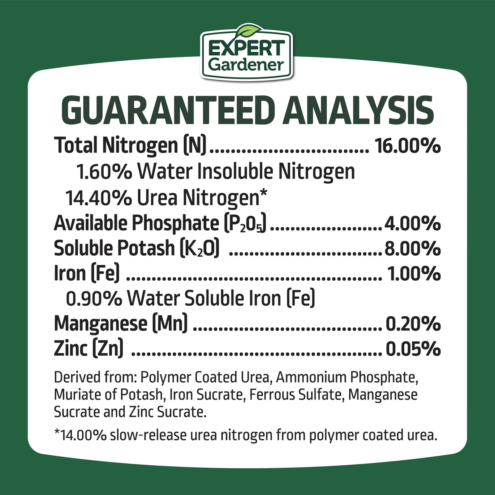 Expert Gardener Evergreen Plant Food Fertilizer 4lb