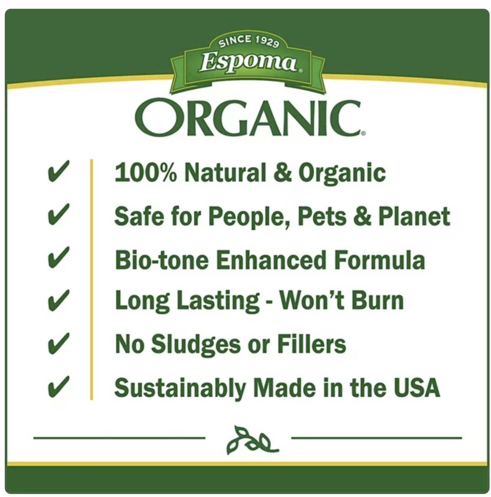 Espoma GT36 36 LB Bag Of Garden Tone All Natural Vegetable Food – Quantity of 2