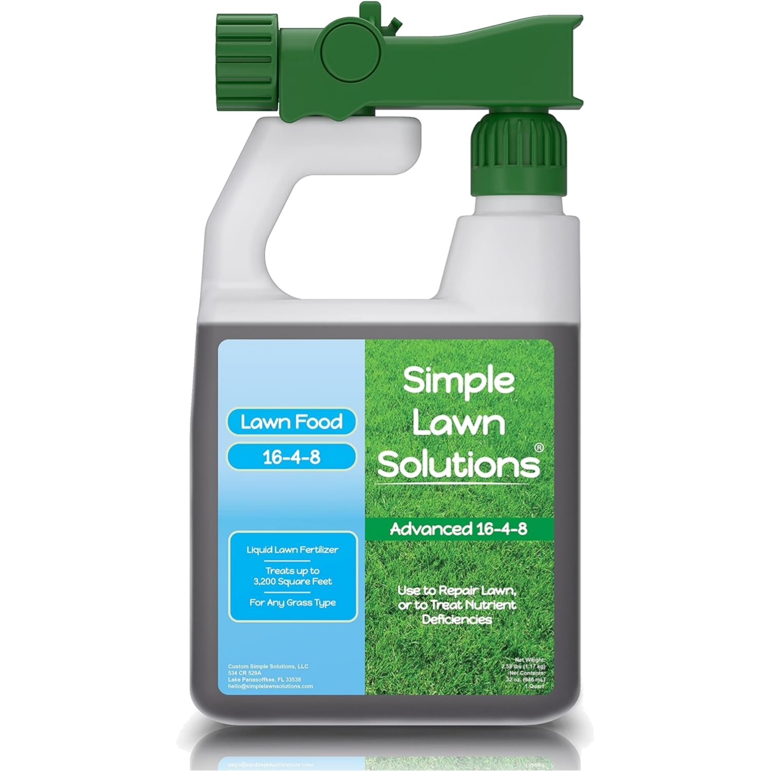 16-4-8 Balanced Lawn Fertilizer Spray – Easy Application for All Grass Types