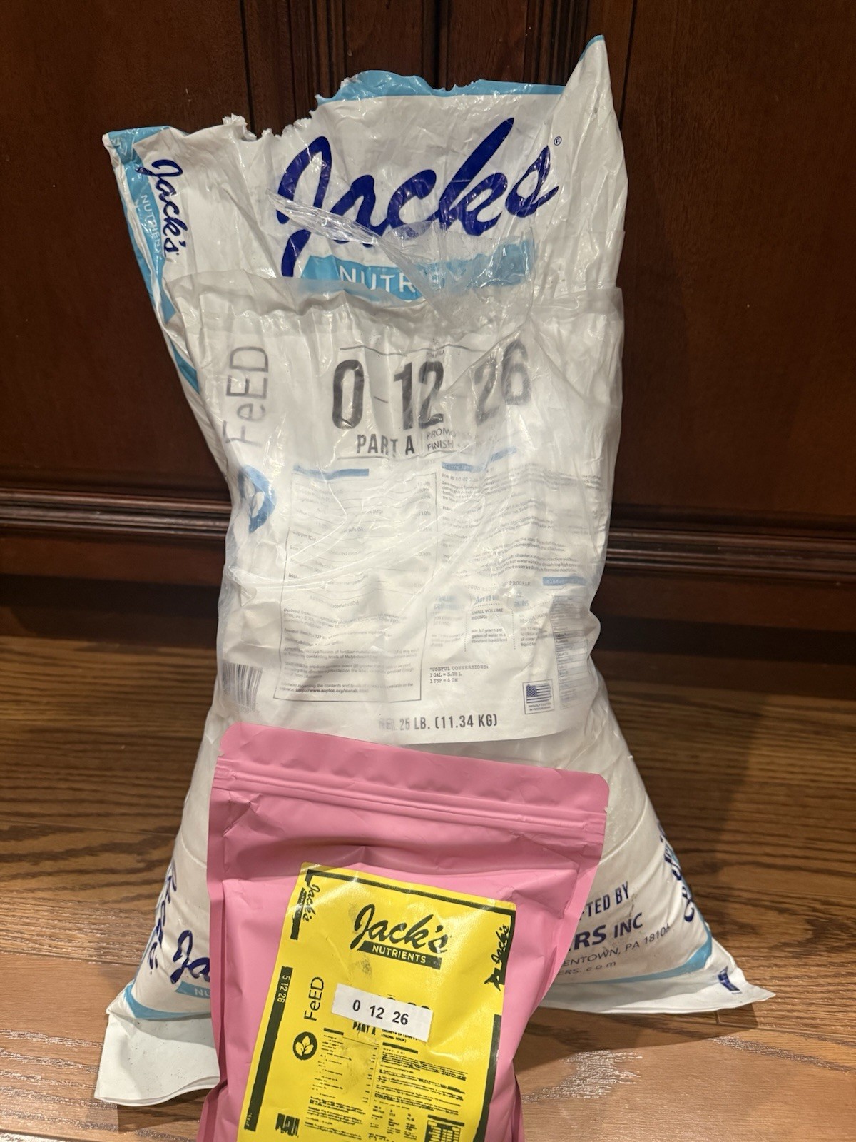 Jacks Nutrients 0-12-26 6 Lbs Repackaged
