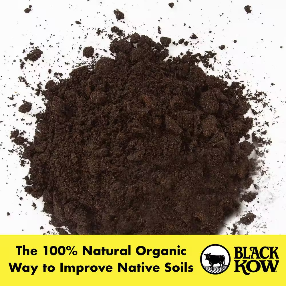 8 Qt. Nitrogen Phosphate Composted Cow Manure Plant Fertilizer Soil Amendment