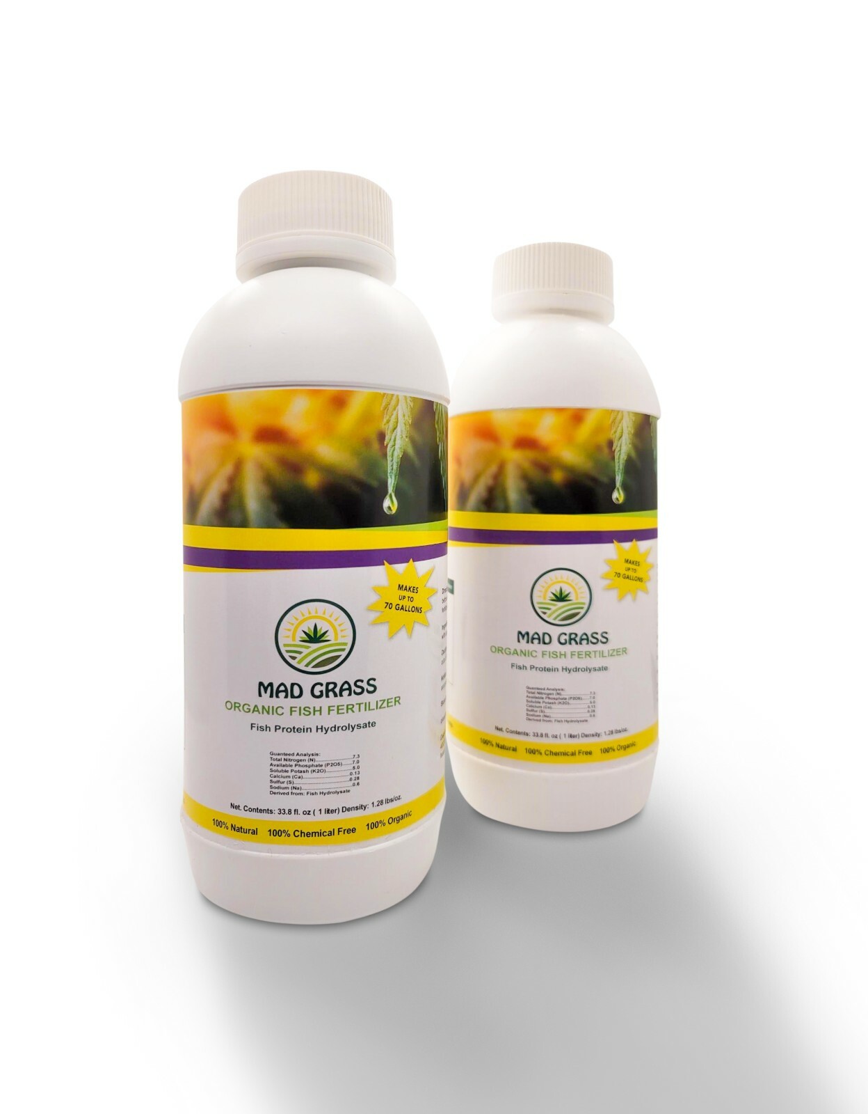Organic Fish Fertilizer – For Hemp: That is Less Than $.56 Per Gallon !