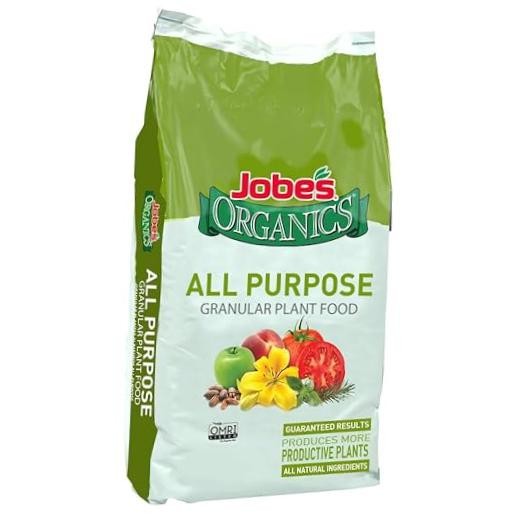 Jobe’s Organics Granular Fertilizer, Easy Plant Care 16 lbs All Purpose