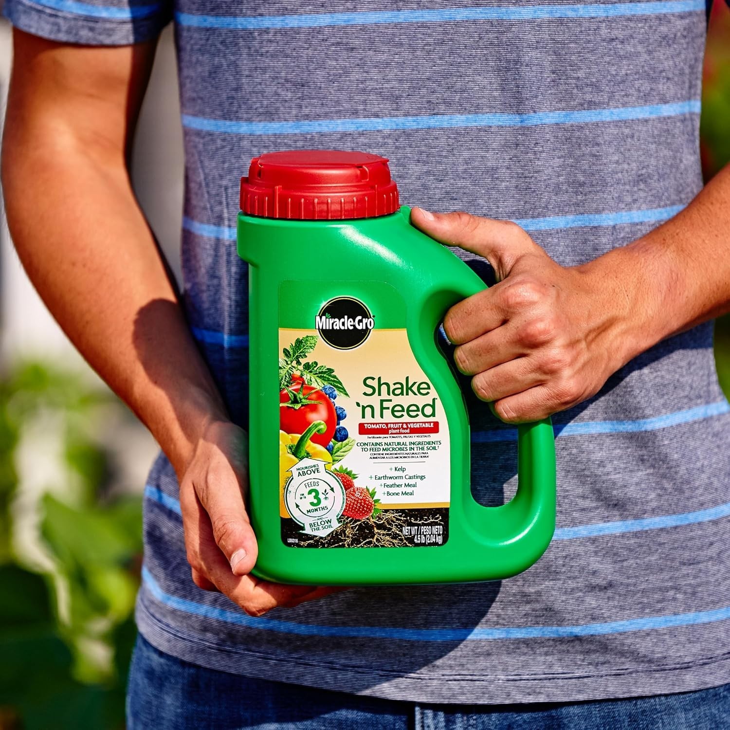 Shake ‘N Feed Plant Food – Calcium-Enriched Fertilizer for Tomatoes & Veggies