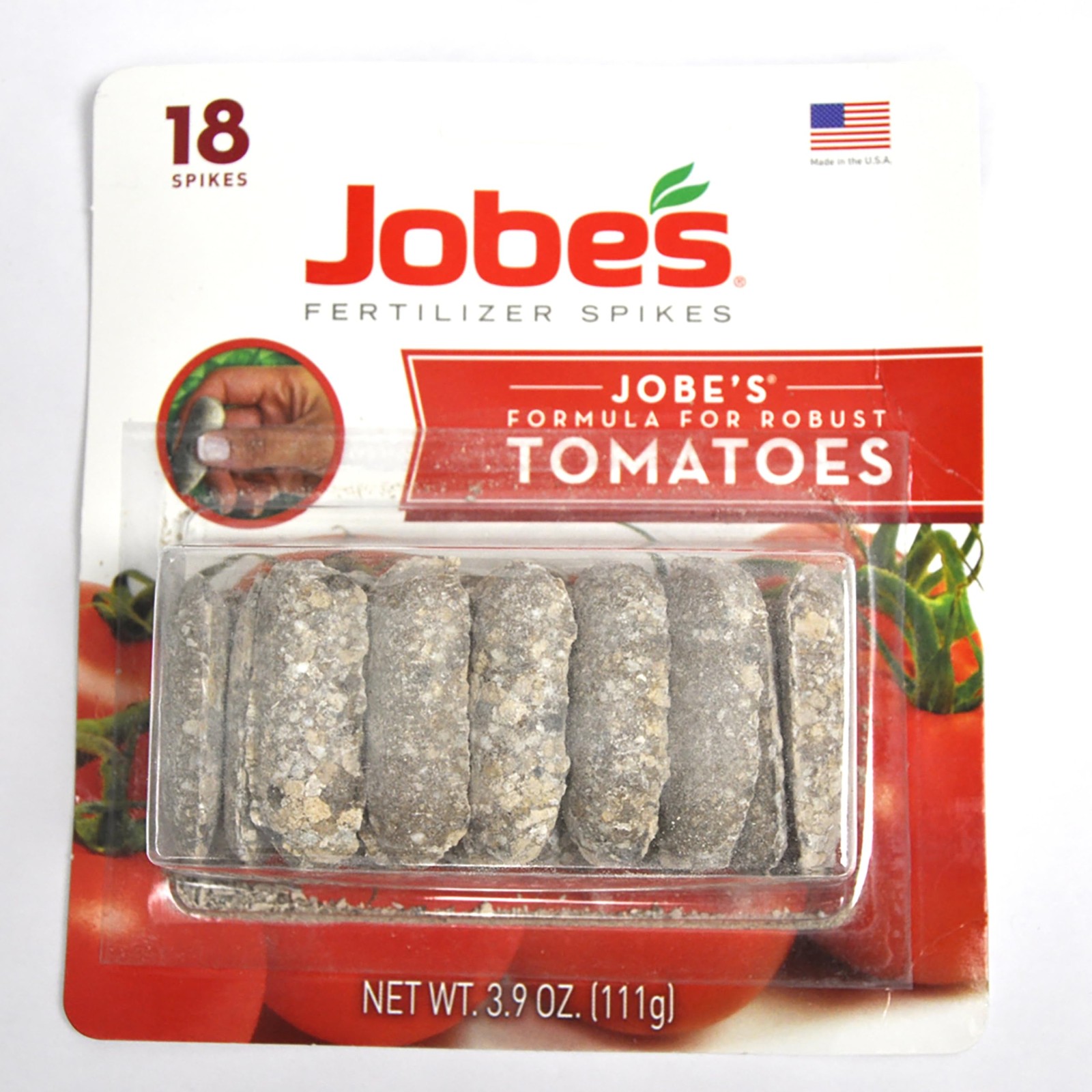 Jobe’s Garden Fertilizer Spikes, Easy Plant Care 18 Brown