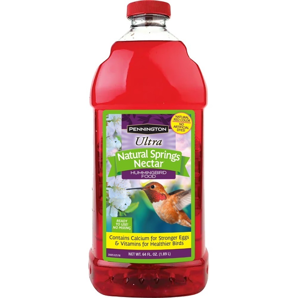 Ready-to-Use Ultra Hummingbird Food No Artificial Dye 64 Fl Oz Liquid 1