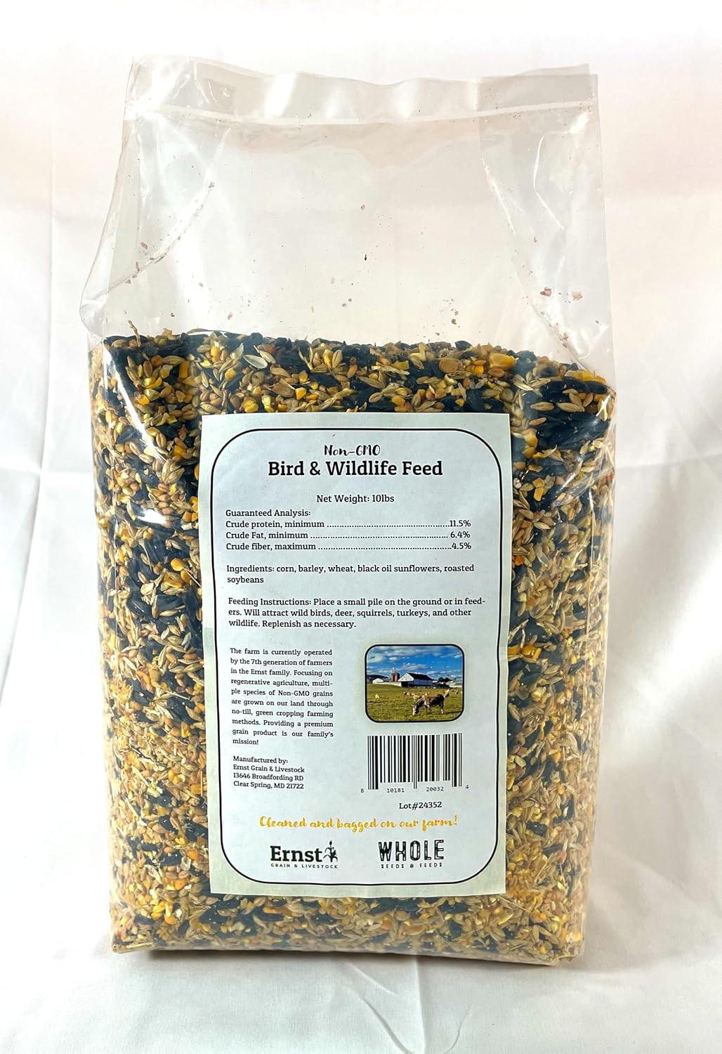 Bird and Wildlife Feed – Perfect for Birds, Ducks, Squirrels, Turkeys, Rabbits,