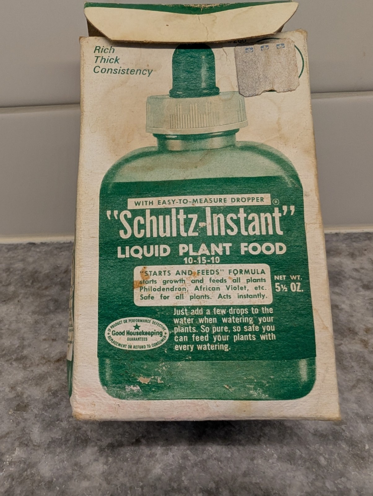 Schultz Instant All Purpose Plant Food Liquid Concentrate 5 1/2 fl with Box