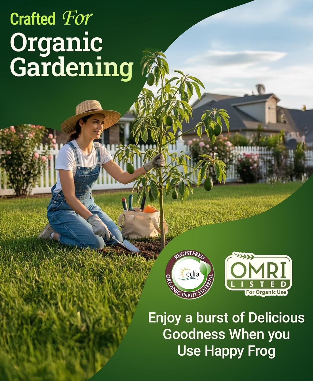 Calcium & Sulfur Avocado Tree Fertilizer – 4 lb