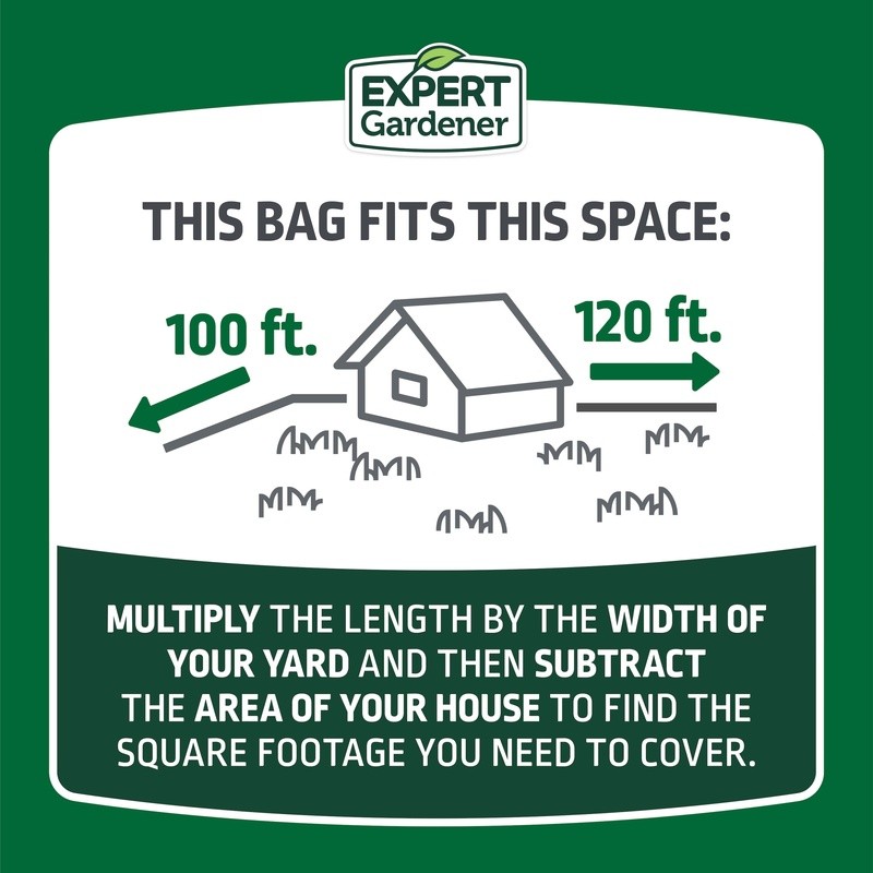 Lawn Fertilizer Plus 2% Iron Slow Release Granules 33.6 lb Feeds Grass 3 Months