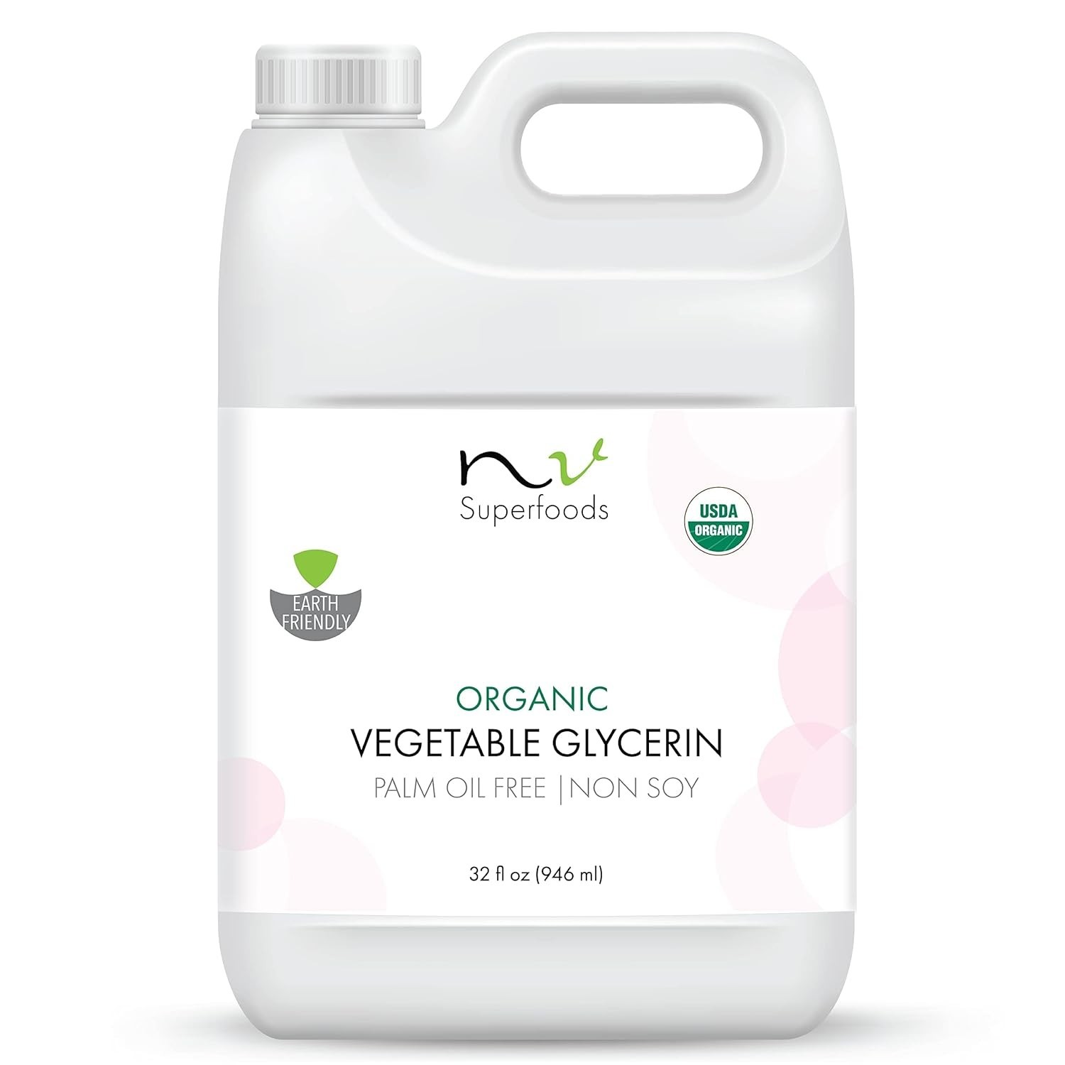 Organic Vegetable Glycerin – 32 Fl Oz – Palm Oil Free – USP Food Grade, 100% …