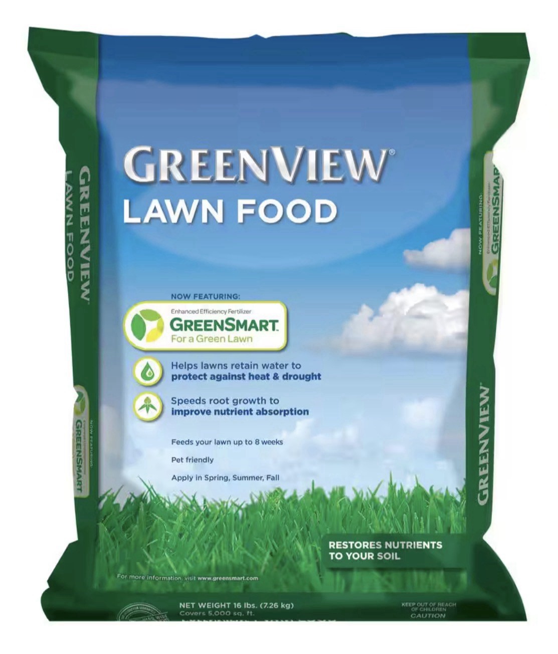 16 lbs. Lawn Food, Covers 5,000 sq. ft. (22-0-4)