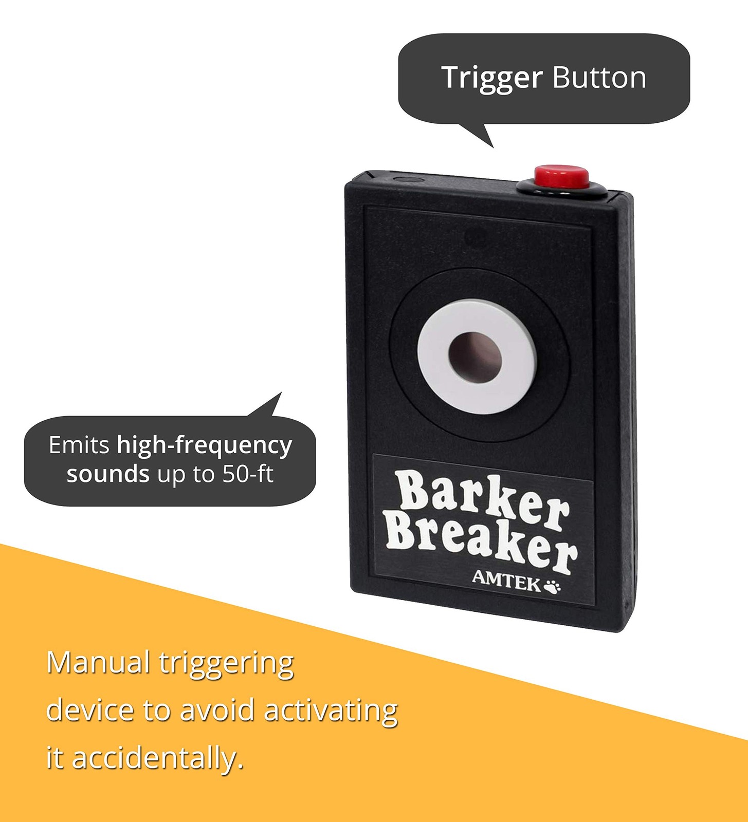 Amtek BB1 Original Barker Breaker – All-Purpose Pet Trainer
