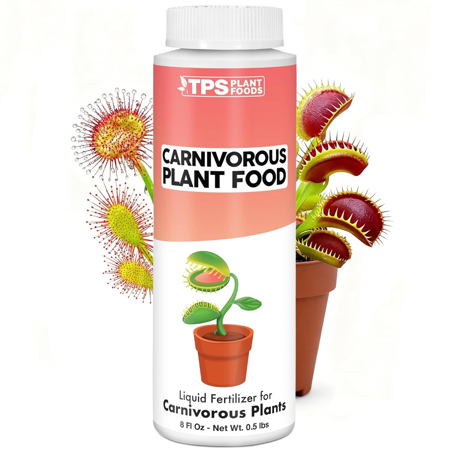 Carnivorous Plant Fertilizer Liquid 8 oz for Healthy Traps