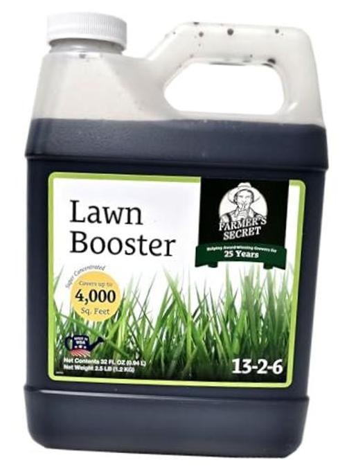 Farmer’s Secret Lawn Booster Fertilizer – Super Concentrated – All Around 32oz