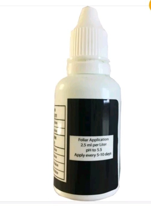 2 Mills Nutrients Vitalize 0-0-0.8 Plant Vigor Promoter Silica Foliar Spray 60ML