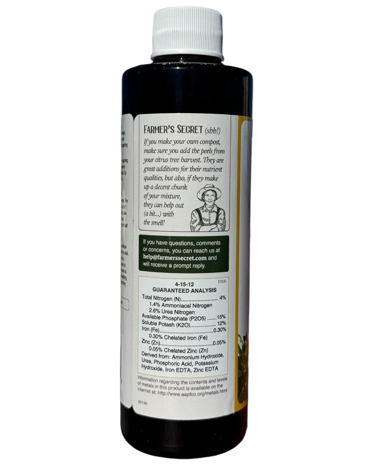 8oz Citrus Tree Booster – Fertilizer for Indoor & Outdoor Citrus Growth