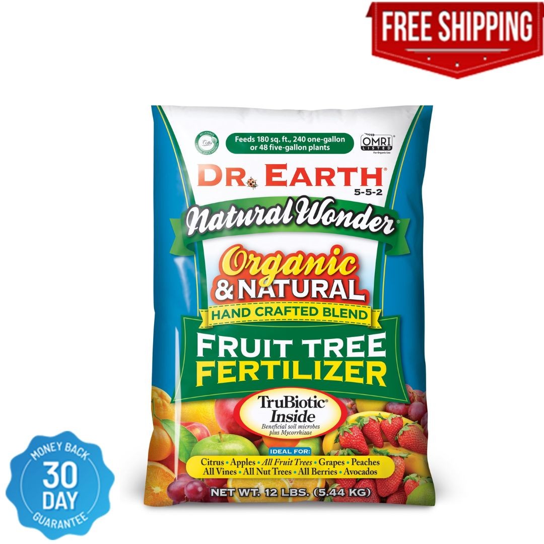 Dr. Earth Natural & Organic Natural Wonder Fruit Tree Food 5-5-2 Fertilizer