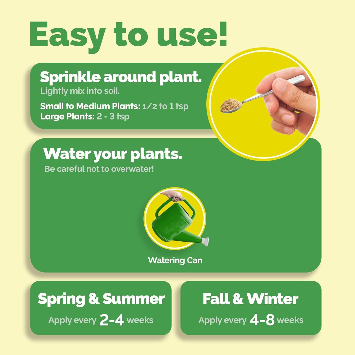 Granular Lemon Tree Fertilizer – Organic Slow Release Plant Food for Faster Grow