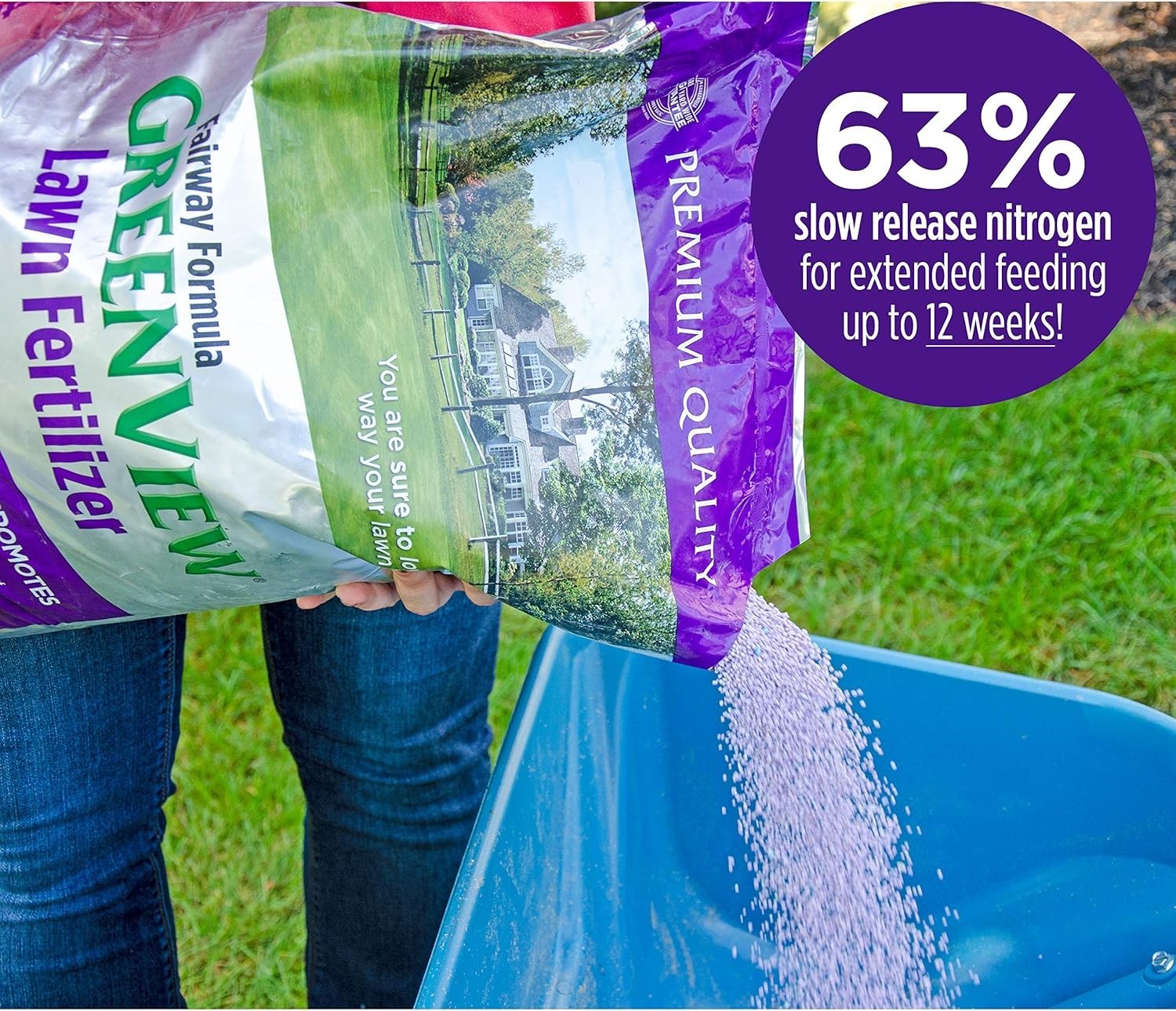 Fairway Formula Lawn Fertilizer – 16.5 lb Granules for Lush 5,000 Sq. Ft. Lawns