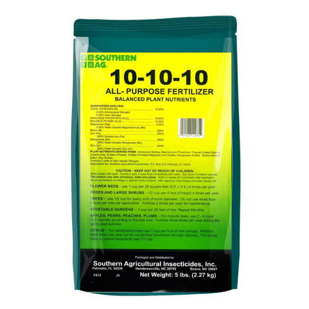All Purpose Fertilizer 10-10-10 Granular 5lbs.