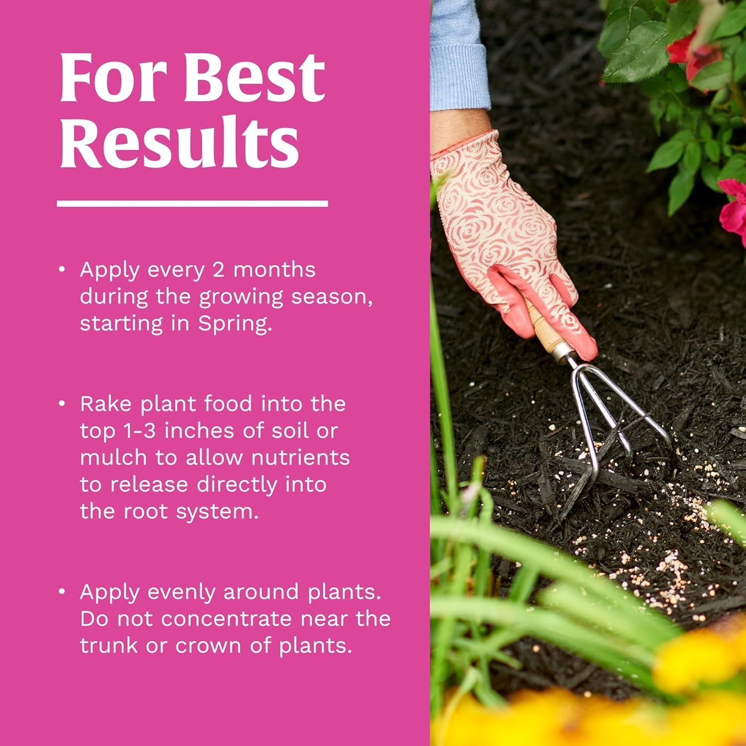 3 lb Rose & Bloom Fertilizer – Promotes Beautiful Blossoms for All Flowers’