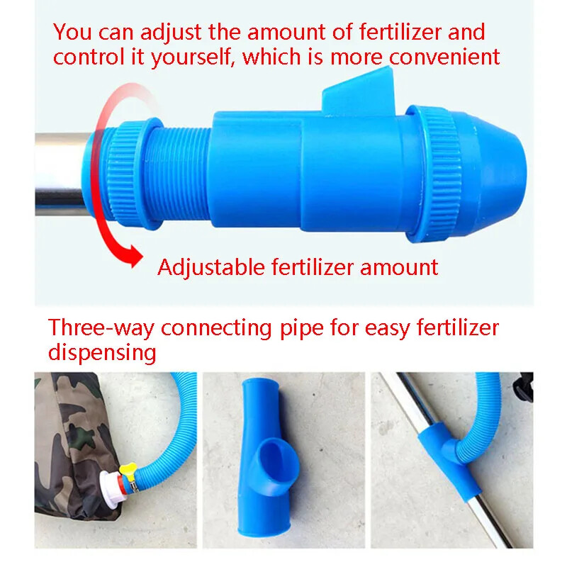 Agricultural Corn Fertilizer Applicator Backpack Manual Fertilizer Spreader