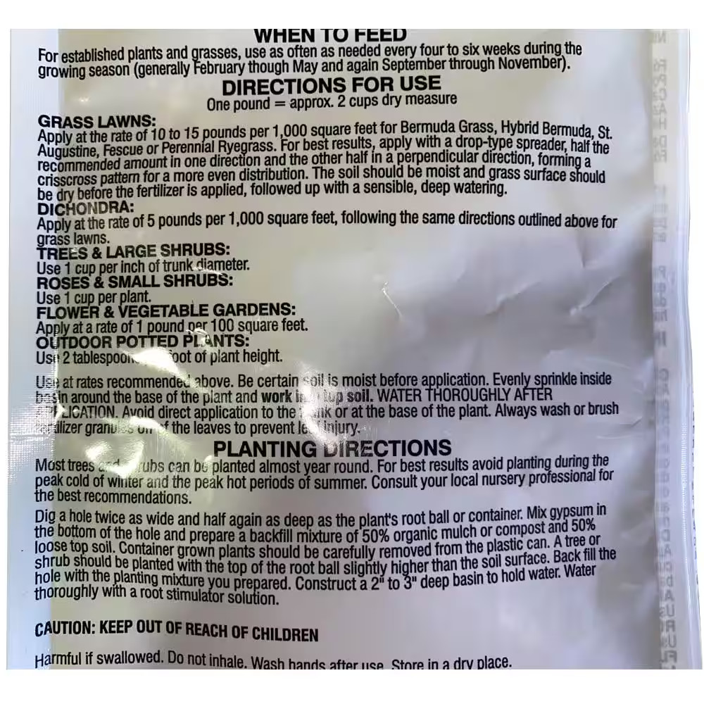 5 lb. 10-10-10 All Purpose Fertilizer Flowers, Trees, Shrubs, Plants, Grasses
