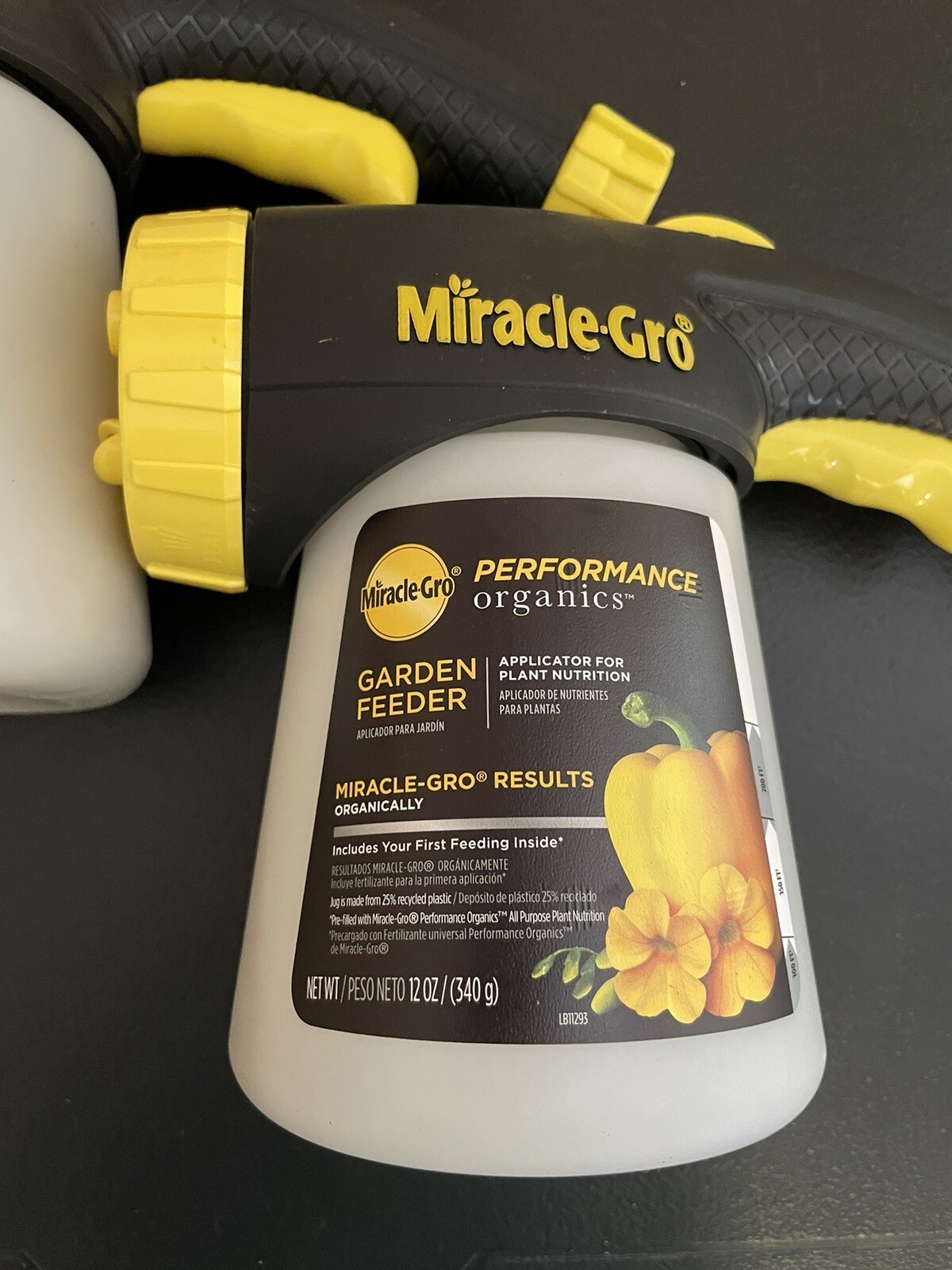 (3) Miracle-Gro Performance Organics Garden Feeder 12 oz.