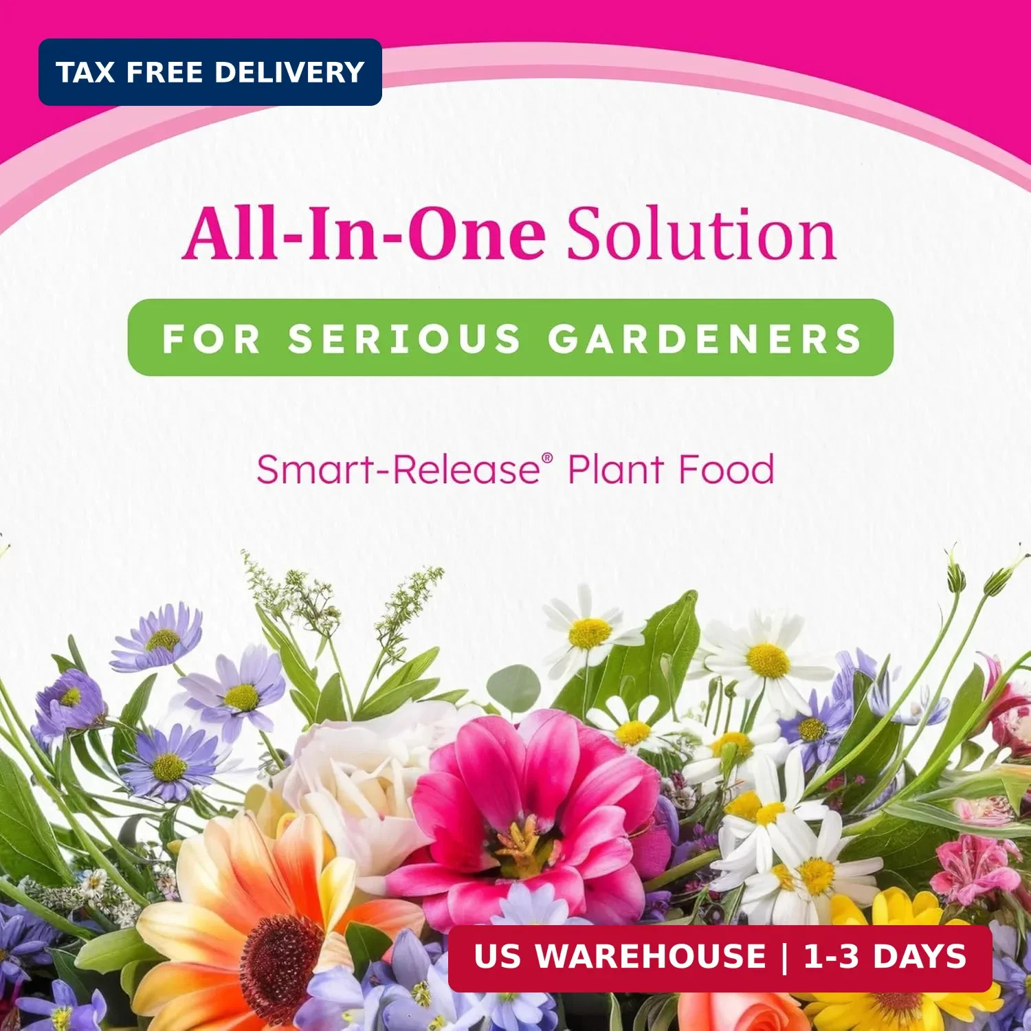 Osmocote Smart-Release Plant Food Plus Outdoor & Indoor1 – Granular, Continuous
