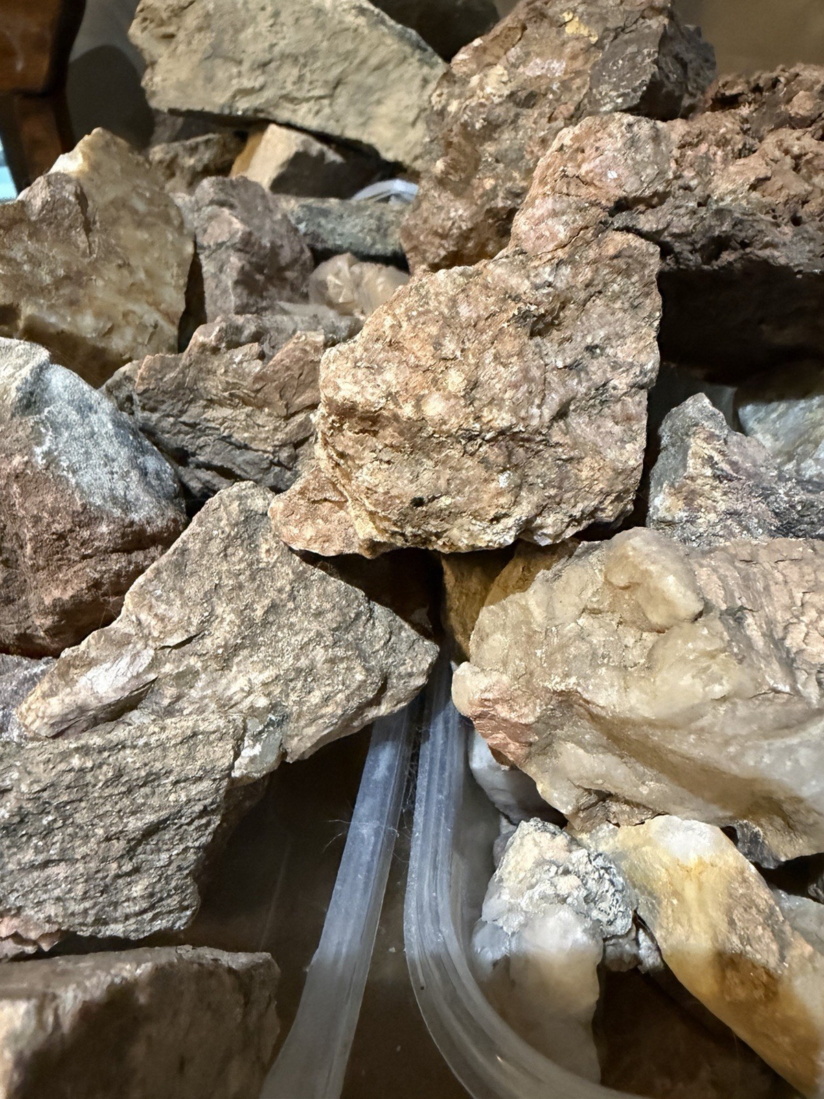 Crushed Rock For Cacti Mountain Cactus Raw Host Rock For Native Spps Blend 3LB