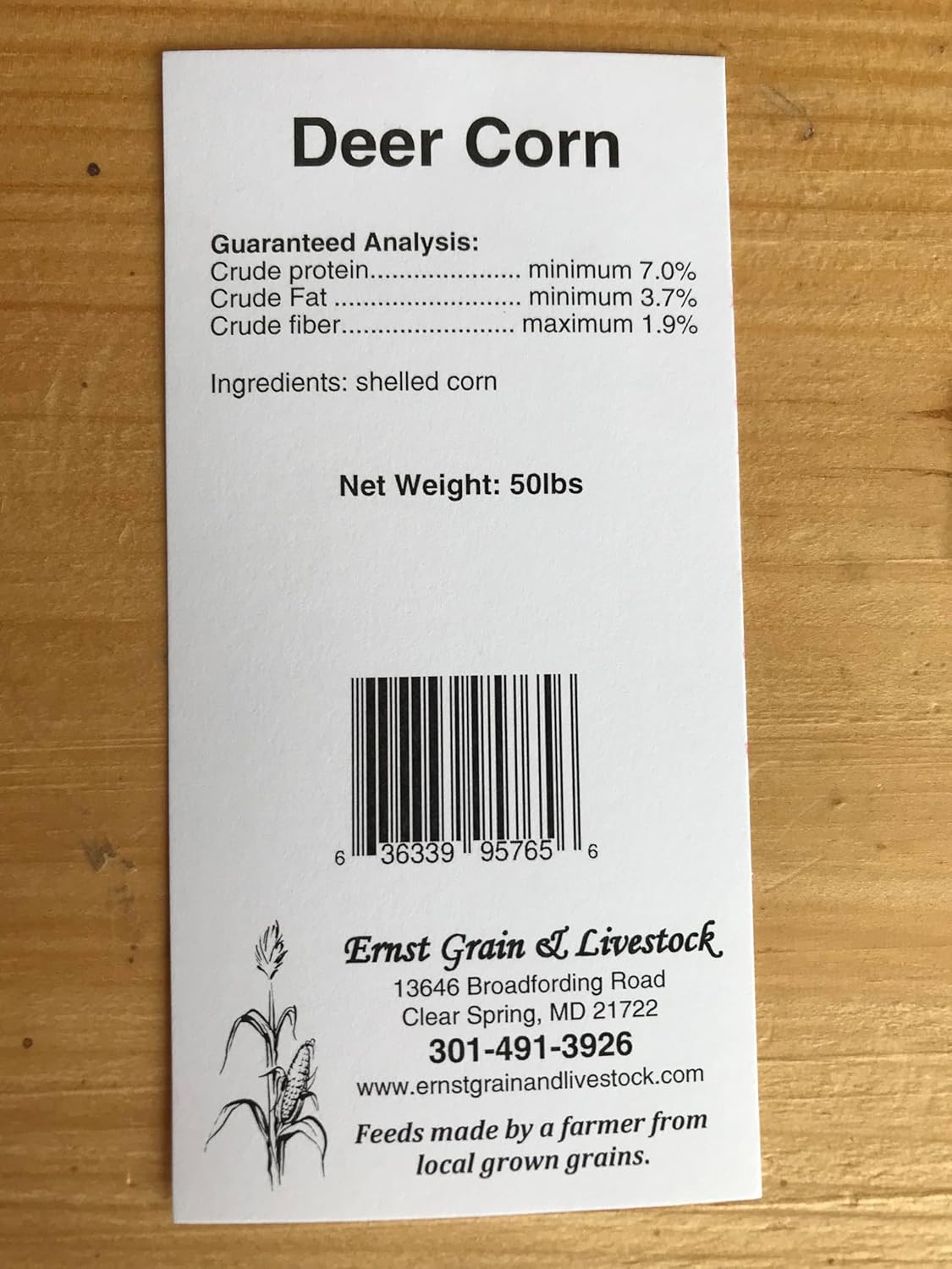 Whole Corn – Perfect Feed for Deer, Squirrels, Chickens, Ducks, Rabbits, Geese,