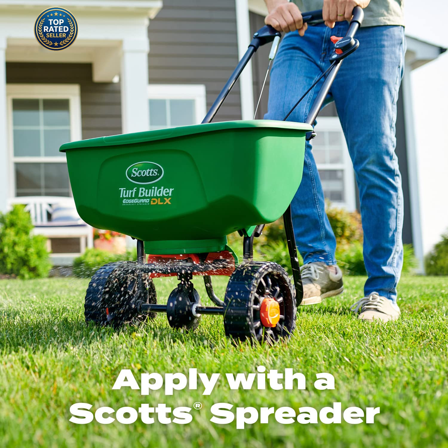 Scotts Turf Builder Lawn Food, 12.5 Lbs. | Fertilizer for Grass, for All Grass T