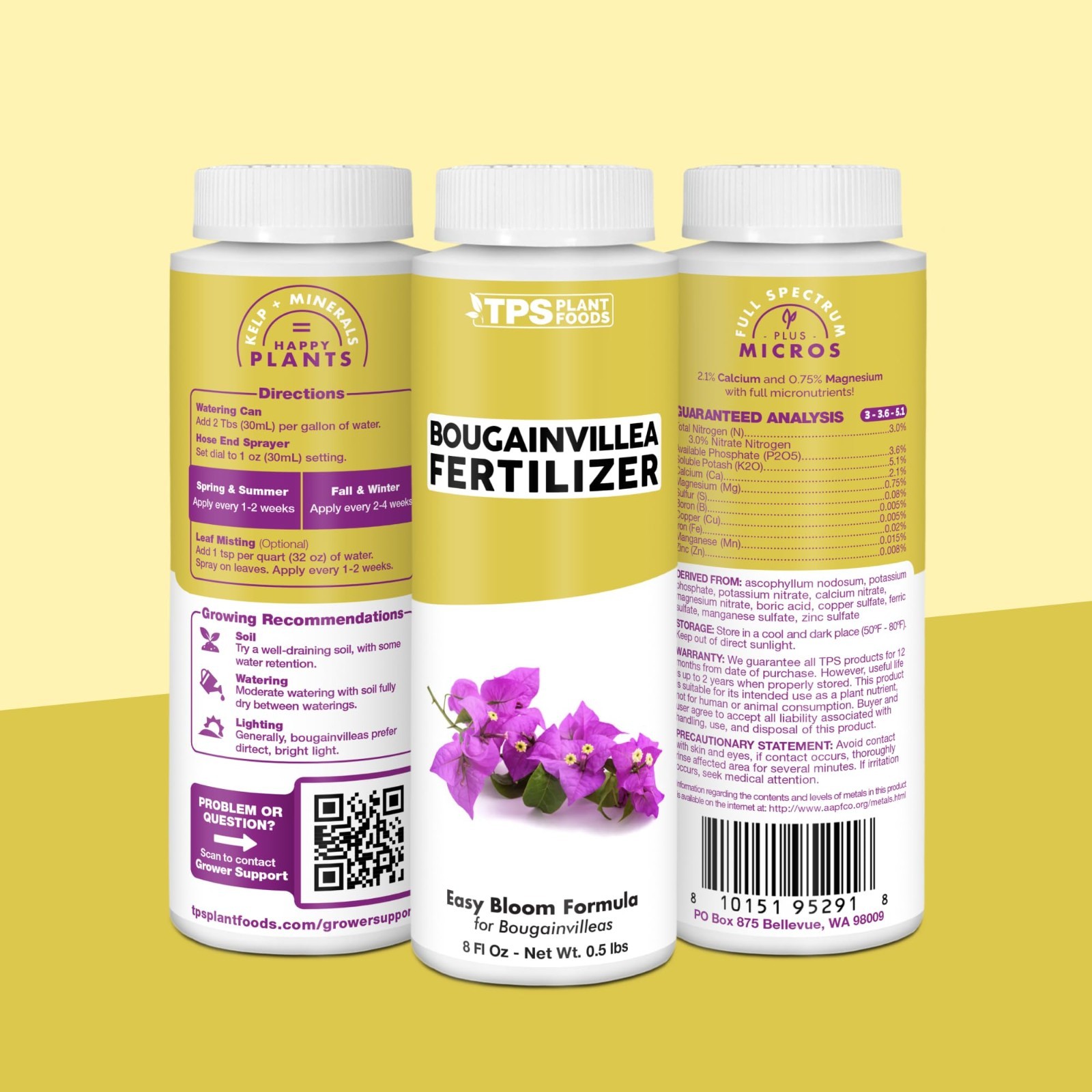 Liquid Bougainvillea Fertilizer – Plant Food for Vibrant Blooms & Healthy Growth