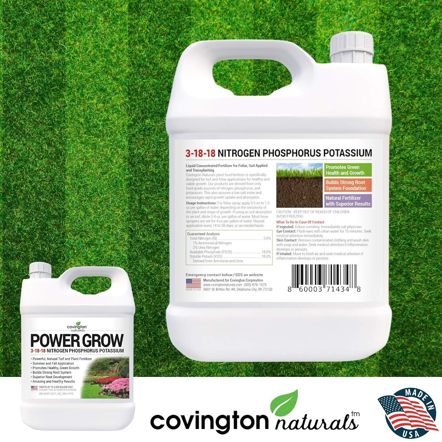 NPK Grass Fertilizer – Round Concentrate