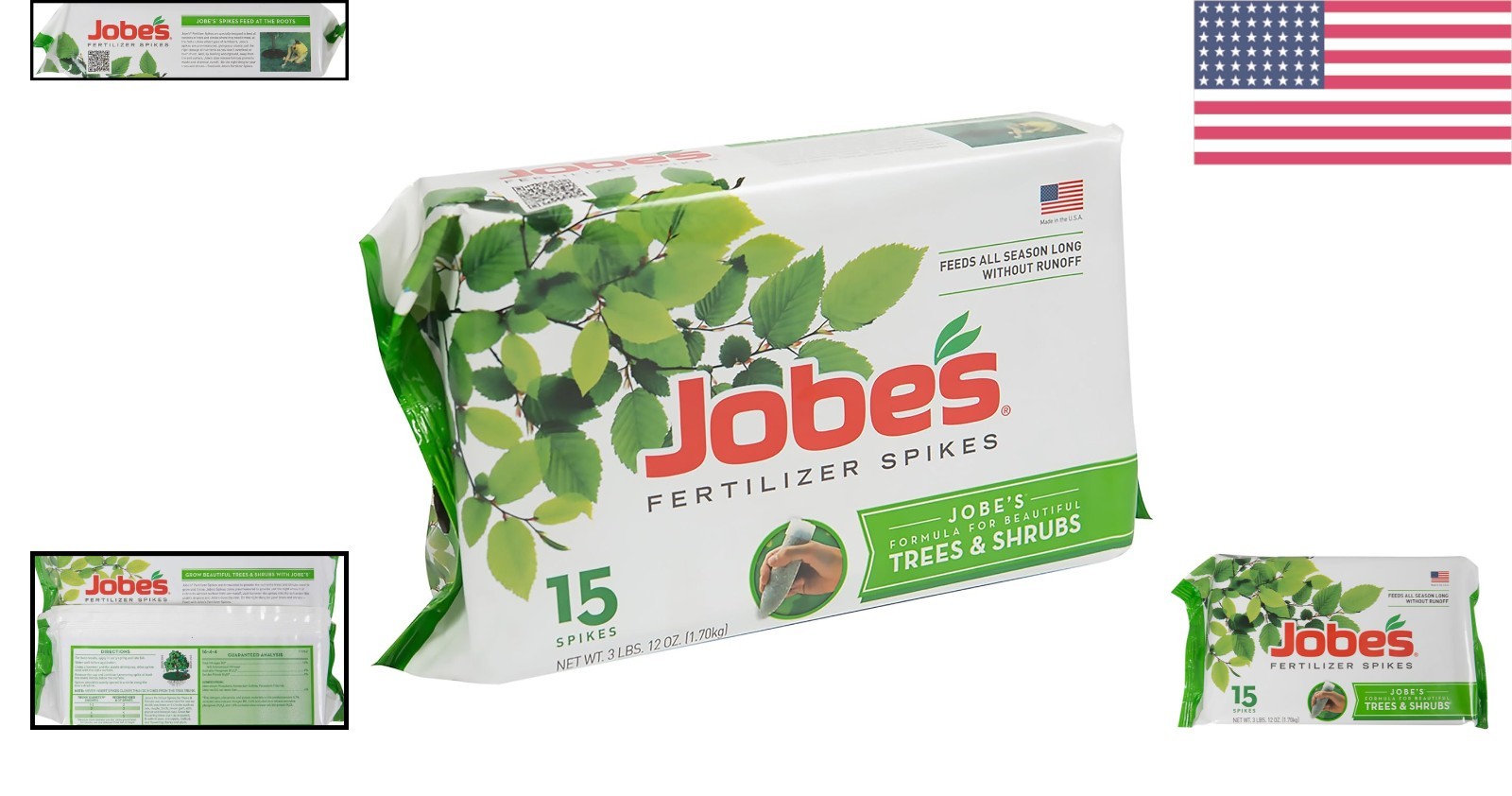 15 Count Slow Release Fertilizer Spikes for Vibrant Acid-Loving Shrubs