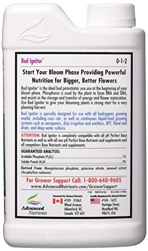 Advanced Nutrients Bud Ignitor Fertilizer 1L Liquid Flower Growth