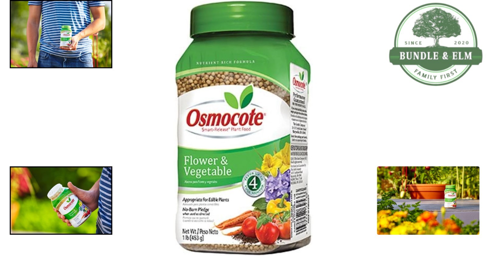 Granule Plant Fertilizer for Vegetables and Perennials, Effective Nutrient Mix