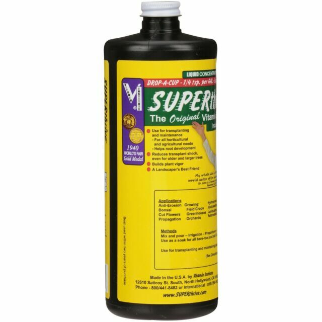 SUPERthrive VI30162 Plant Vitamin Solution – 1 Quart