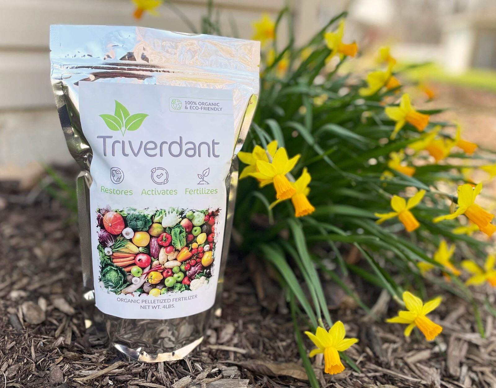 Organic Pelletized Fertilizer | Triverdant Fertilizer + Micronutrients