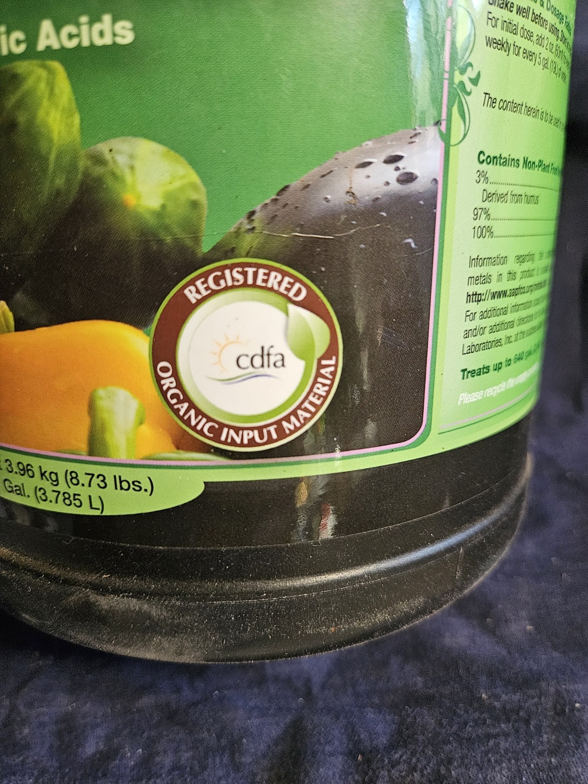 Microbe Life Hydroponics Nourish-C Verified Organic Fertilizer to Enhance Plant